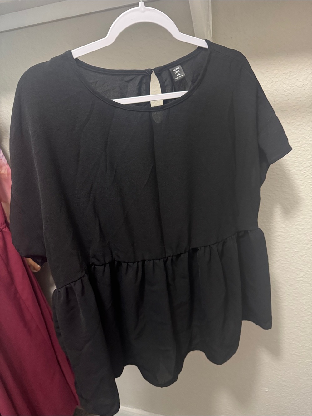black dressy top